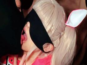 コスさぽ。ヲタオヂ10P乱交 わがままGカップ乳ムチムチレイヤーannaを おチ●ポ調教! ゴムなし1000本子宮ノックでワカラセ連続ブッカケ＆中出し!　サンプル画像07